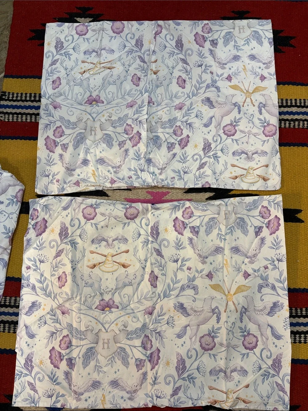 Pottery Barn Teen Harry Potter Magical Toile Duvet Cover with shams